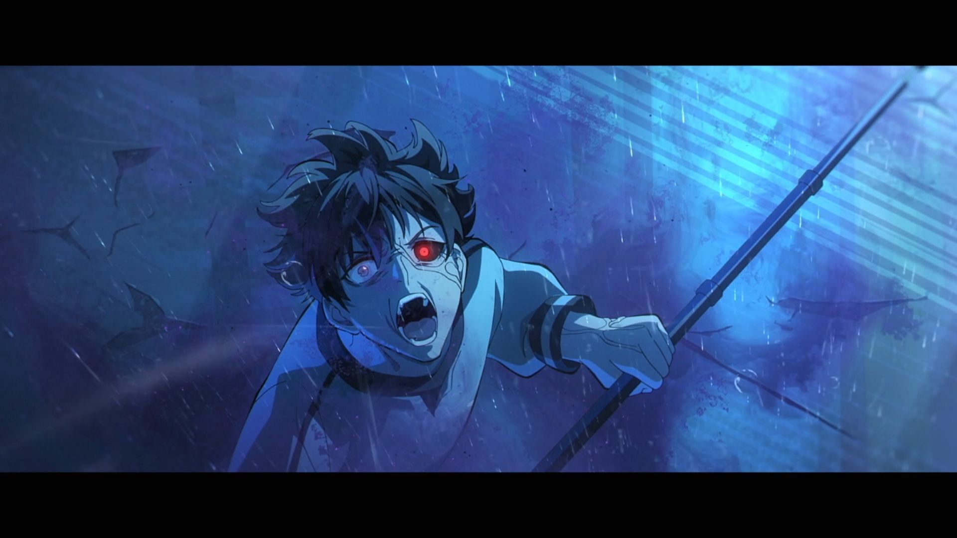 Luo, consumed by Fear, in To Be Hero X episode 10 (Image via Pb Animation, LAN Studio, Paper Plane Animation Studio)